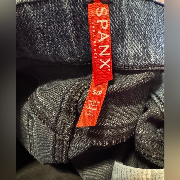 SPANX Jeggings Womens Size Small Blue Denim Leggings - Picture 7 of 7